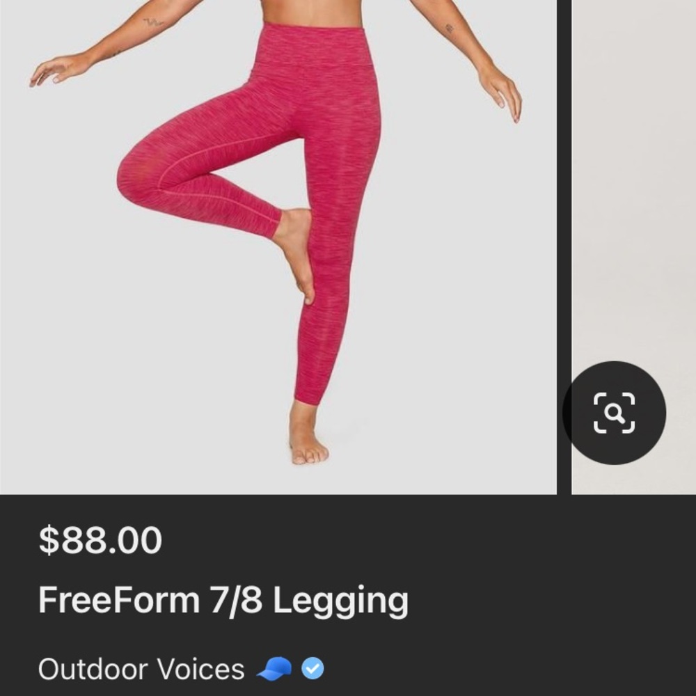 Outdoor voices Freeform legging